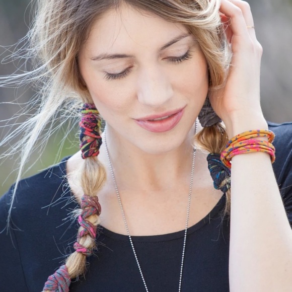 NEW boho band set (hair ties) - Picture 4 of 10